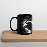 Cocaine Kaiju Black Glossy Mug
