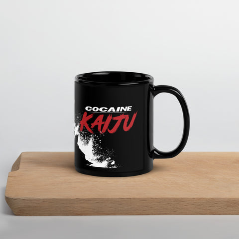 Cocaine Kaiju Black Glossy Mug