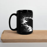 Cocaine Kaiju Black Glossy Mug