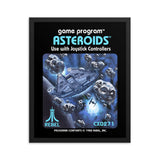 Ateroids Framed poster