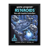 Ateroids Framed poster
