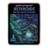 Asteroids Holographic stickers
