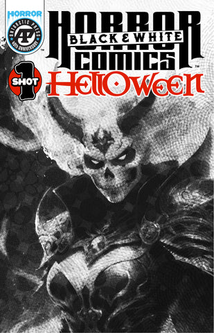 Horror Comics Black And White Halloween Special