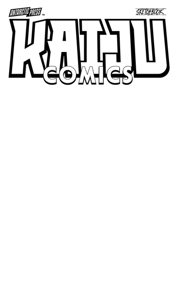 Kaiju Sized Comic Sketchbook