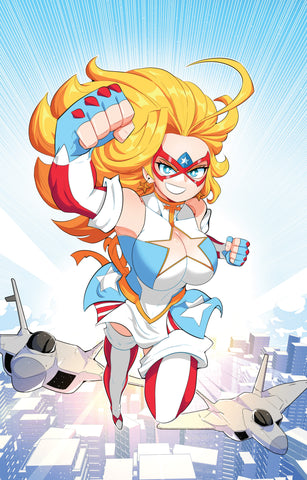 Kamen America: Volume #10 - Liberating Strife (Sonchapo Virgin Variant)