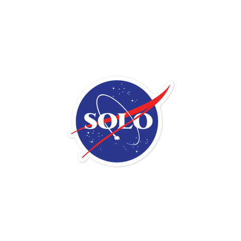 Solo/Nasa Bubble-free stickers