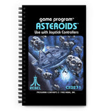 Asteroids Spiral notebook